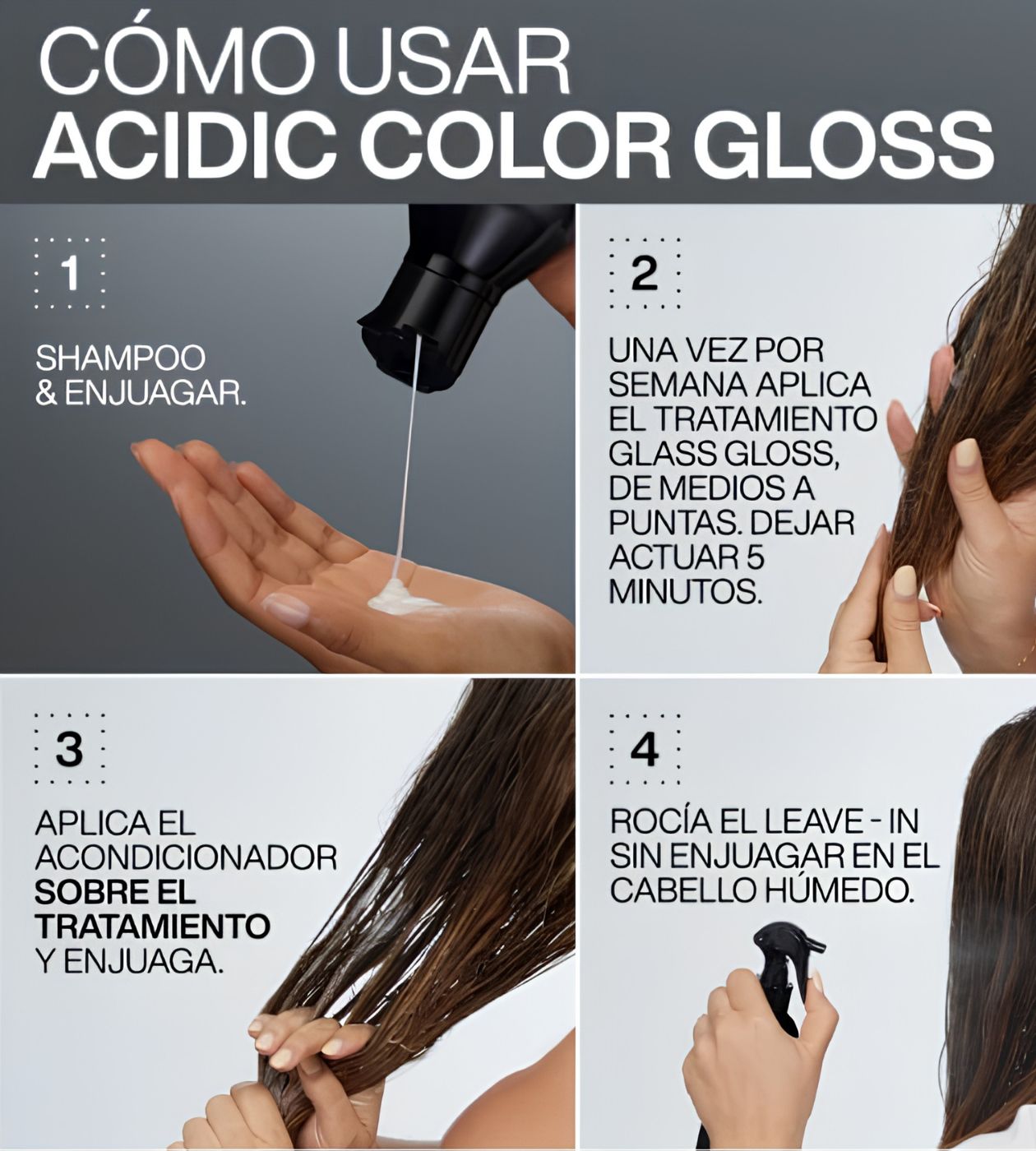 Cómo darle brillo al cabello al instante