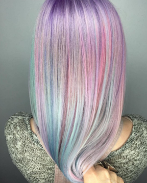 maquillaje de cabello