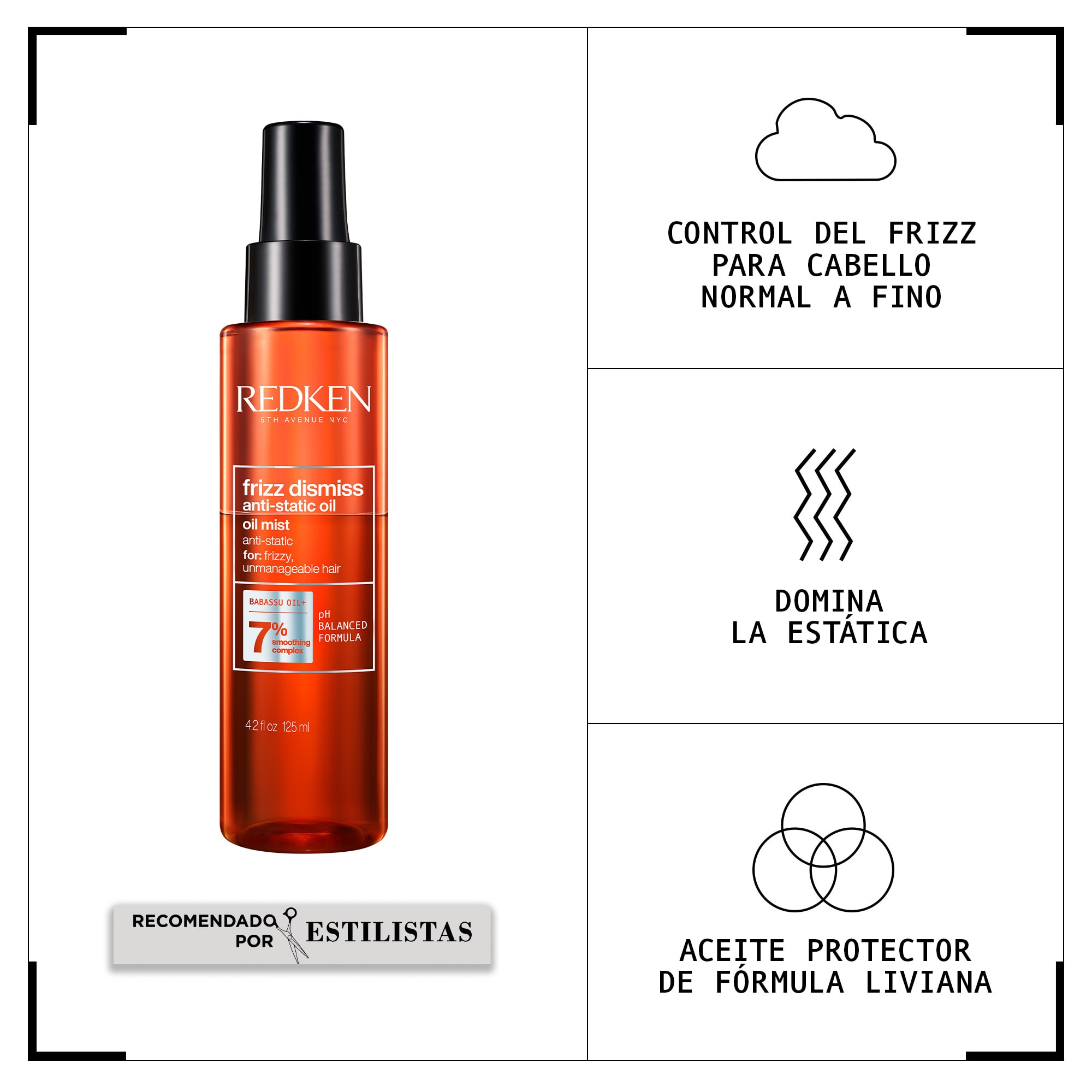 Aceite Frizz Dismiss Anti-static Oil ByRedken
