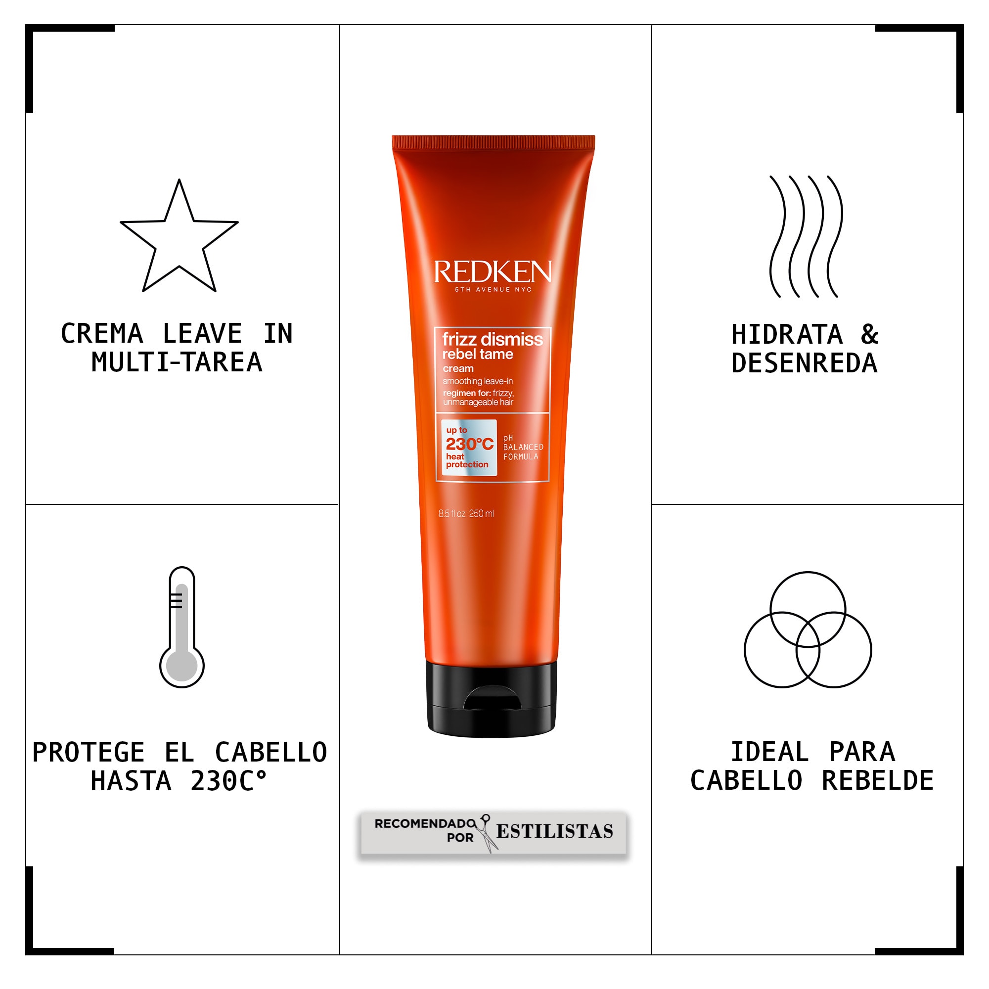 Crema Frizz Dismiss Rebel Tame ByRedken