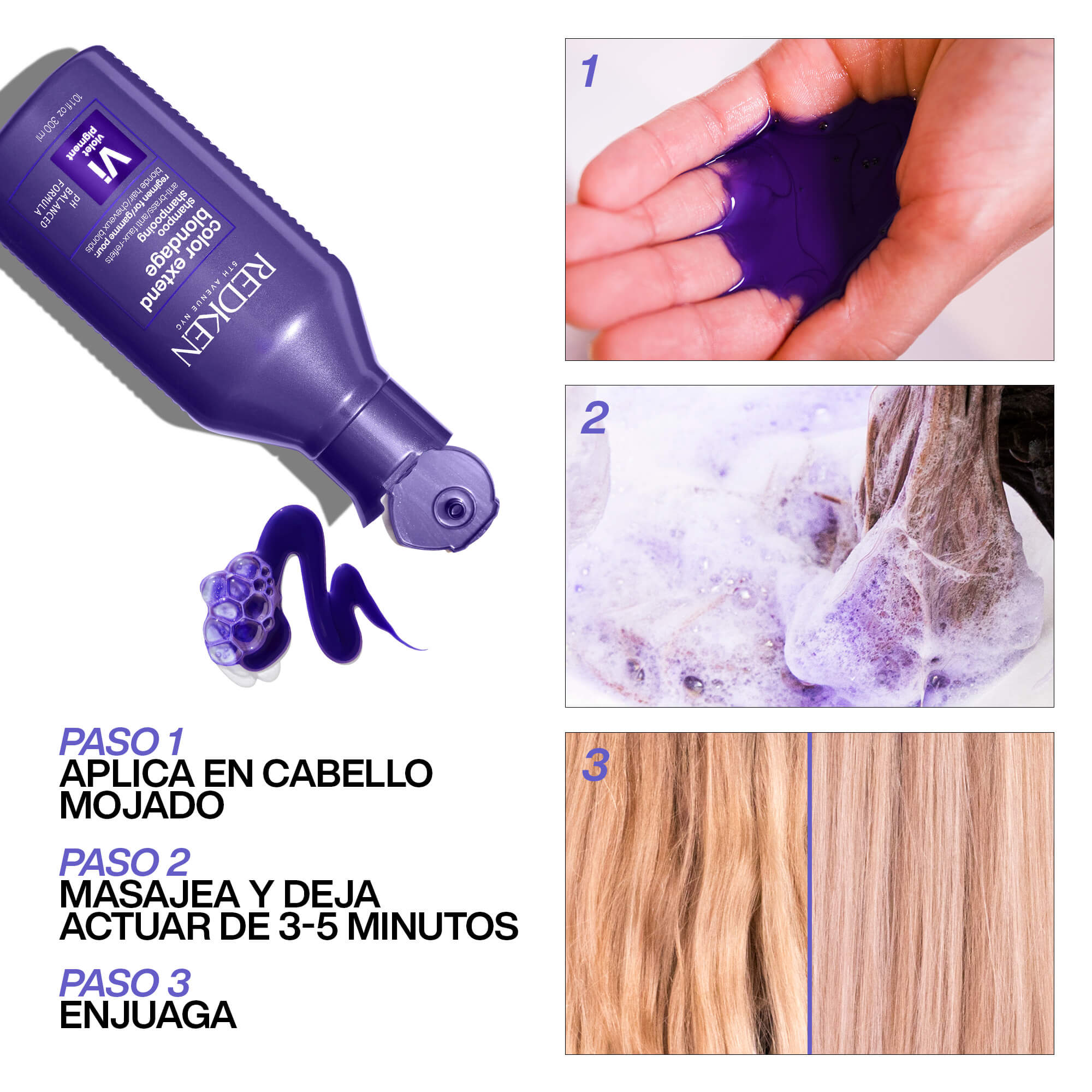 Shampoo Color Extend Blondage Violeta ByRedken