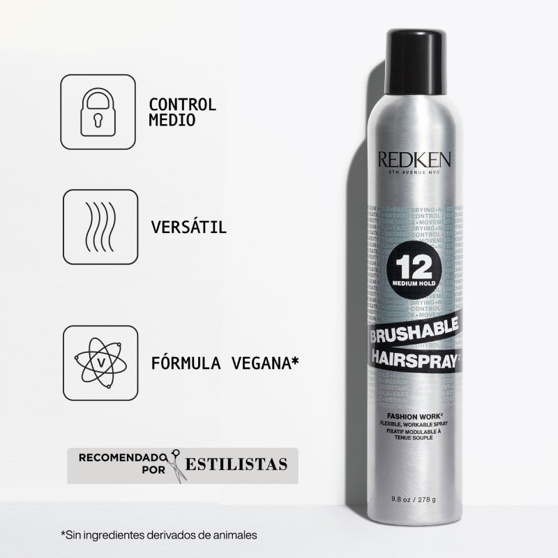 Spray Brushable hairspray 12 