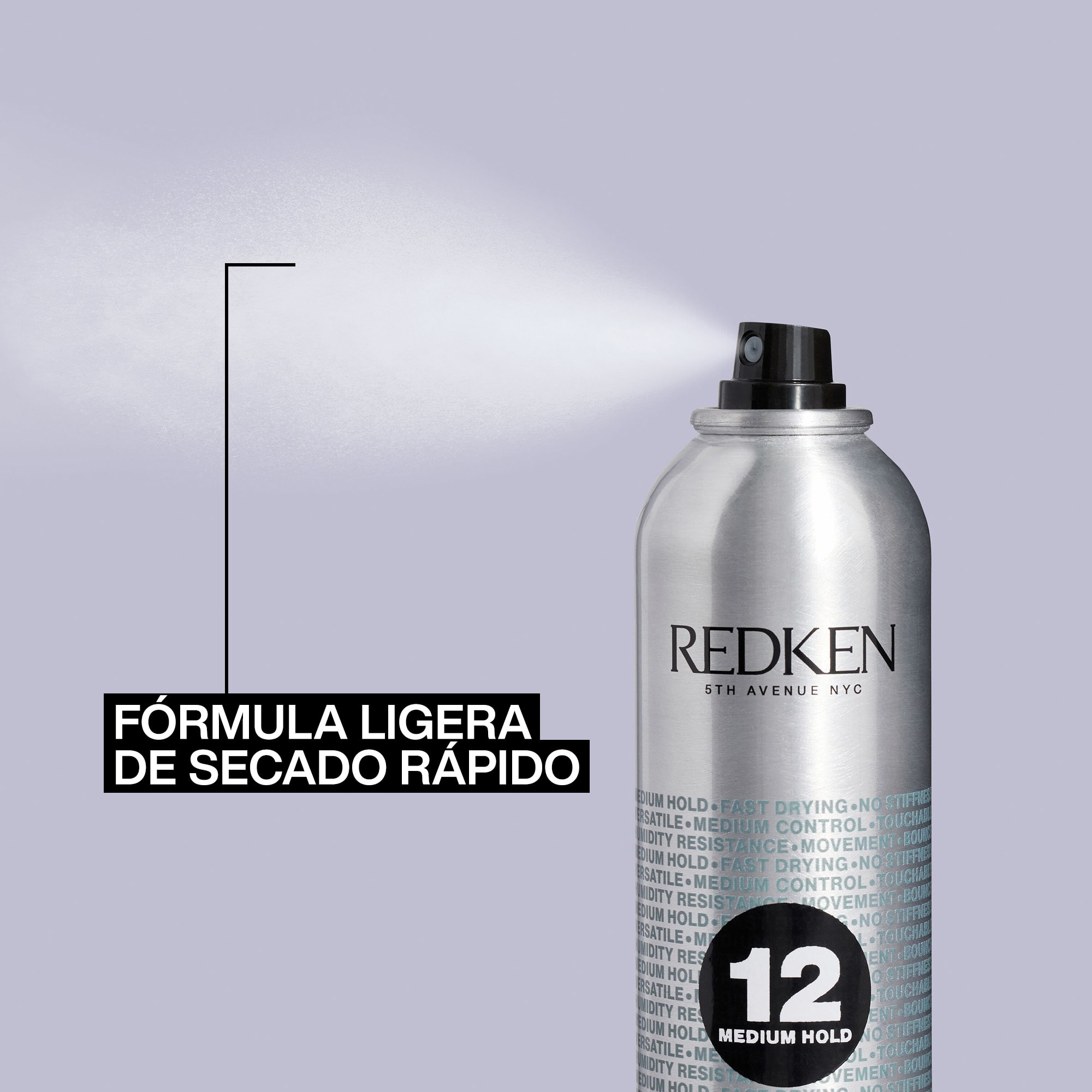 Spray Brushable hairspray 12 